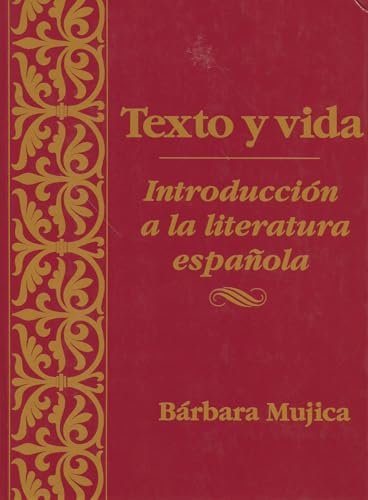 Texto y vida: Introdución a la literatura española