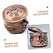 Ipetboom Metal Moxibustion Cup Multi-Function Pot Portable Scraping Box for Use