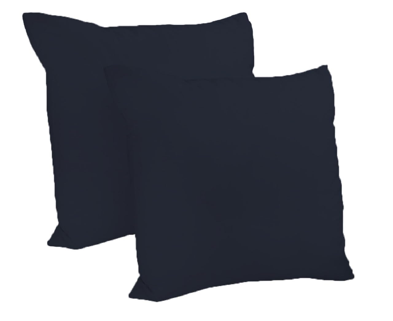 Crescent Textile Waterproof Outdoor Garden Furniture Seat Cushion 45x45cm Decorative Throw Pillow Shredded Foam Filled for Garden Sofa Livingroom Chair Bedroom Tent Park Patio (2, Navy) — image 1