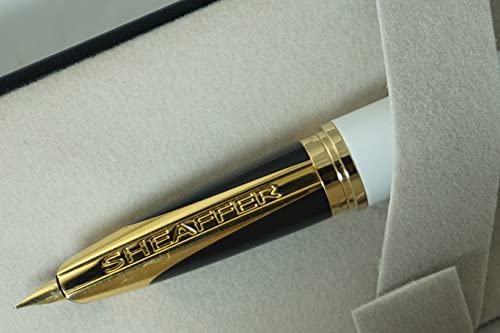 Stylo plume à pointe fine blanc nacré Sheaffer pour bureau élégant