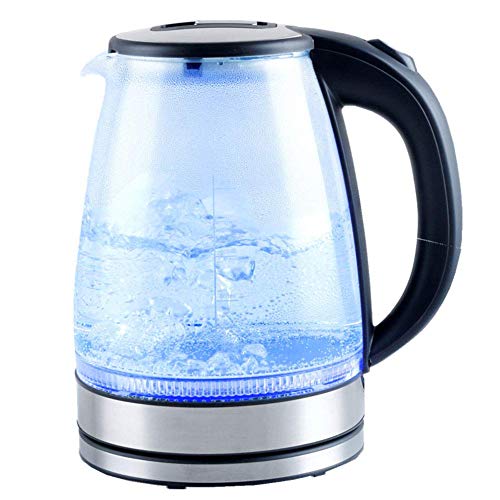 Hervidor eléctrico de vidrio 1.8L con luz LED