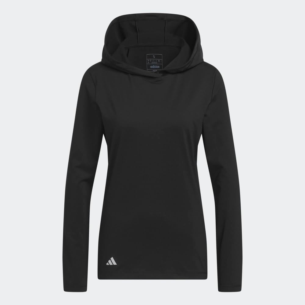adidas Womens Performance Golf Hoodie Casual Outerwear Casual - Blue - Image 6