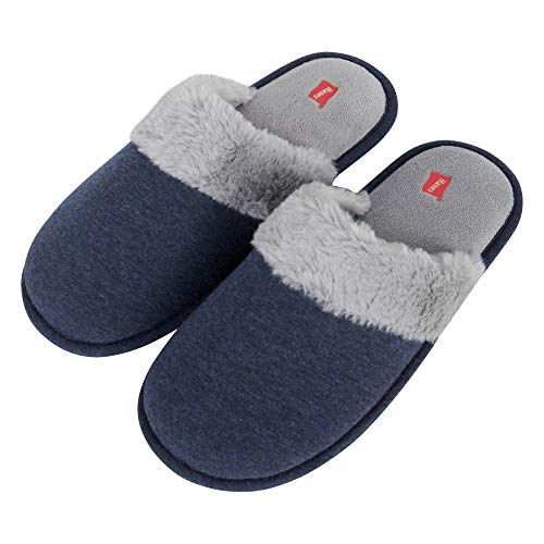 Hanes womens Comfort Cotton on Scuff With Memory Foam and Anti-skid Sole Slipper 5
