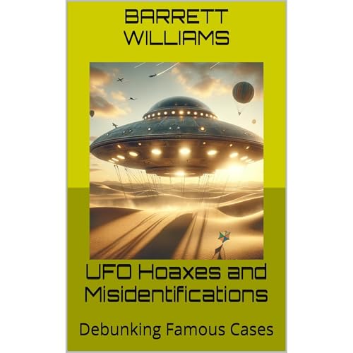 UFO Hoaxes and Misidentifications Audiolibro Por Barrett Williams, ChatGPT ChatGPT arte de portada