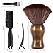 SALONSILK Barber Neck Duster Shaving Brush Set, 5 in 1 Professional Barber Accessories Cleaning Supplies, Hair Cutting Cleaning Hairbrush Styling Tool