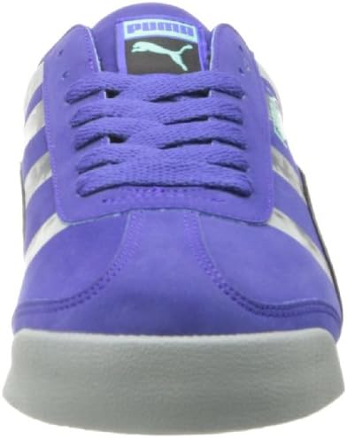 PUMA Men's Roma Basic Dip Dye Classic Sneaker,Spectrum Blue/Limestone Gray/Electric Green,11.5 M US | Image 1