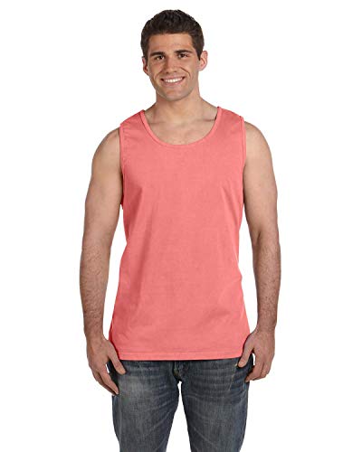 Image of CHOUINARD Adult Tank Top>XL Red Orange-PgmDye 9360