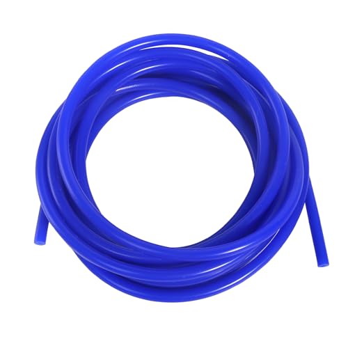 Tuyau En Silicone Durite De Depression, Tuyau à Vide En Silicone 5 m DiamèTre IntéRieur 4 mm pour Moteur Refroidisseur de Véhicule Bleu