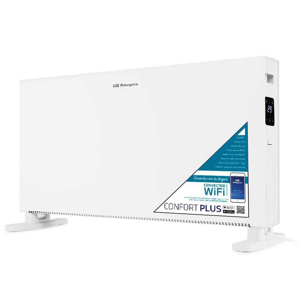 Orbegozo REW 2050 - Konwektor WiFi, timer, ochrona przed przegrzaniem, IP-X4, 2000 W
