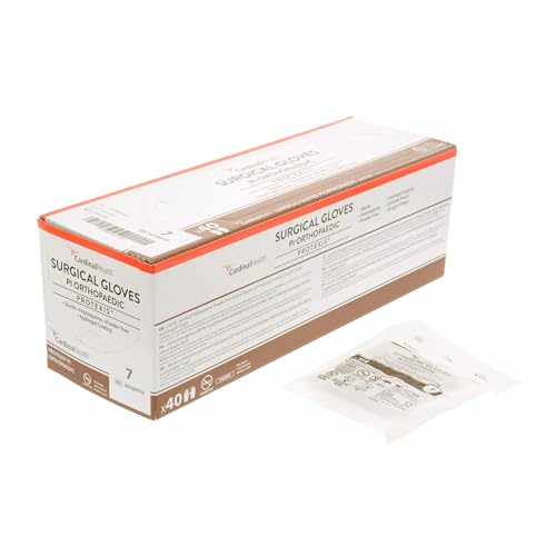CARDINAL HEALTH™ Protexis® PI Orthopaedic Surgical Gloves with Hydrogel Coating, Brown, Size 8