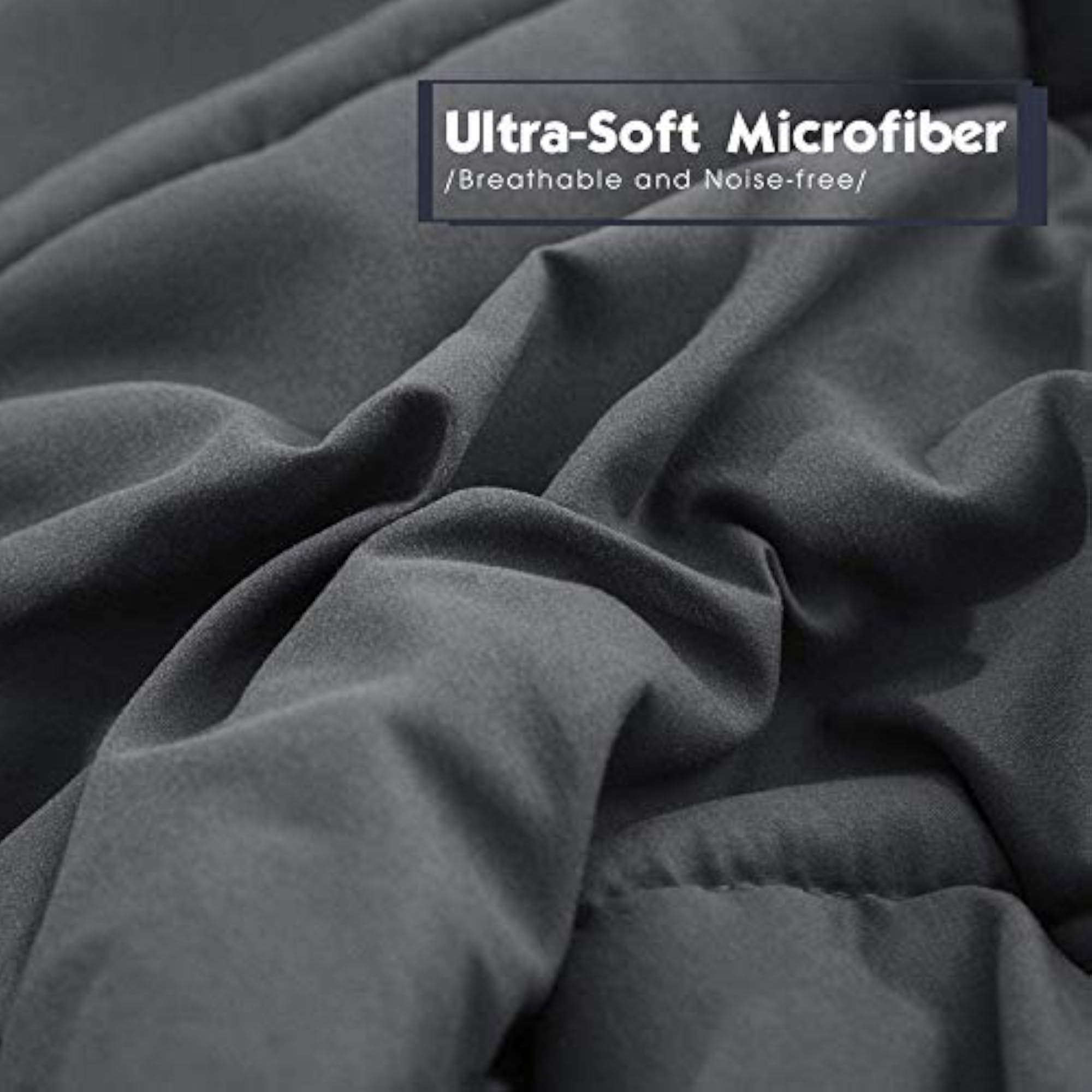 Lightweight Reversible Microfibre Comforter, Double Bed