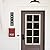 Personalized Reflective Address Plaque, Custom Aluminum Address Sign for Mailbox, House, Street, Outside, Vertical House Number Sign with Two Screw, 16" x 3.5" (Black or Green)