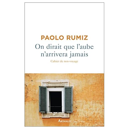 On dirait que l'aube n'arrivera jamais: Cahier de non-voyage