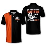 PERSONALIZED POLO SHIRTS: Click "Customize Now" to choose the Size and add a Name. FREE return or replace if product is not as described or defective. US SIZES: Available from S to 5XL. You can easily find your favorite bowling shirts. STYLE & COMFOR...