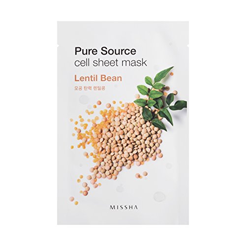 Preisvergleich Produktbild MISSHA Pure Source Cell Sheet Mask (Lentils), 1er Pack