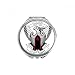 Sudan Africa National Emblem Hand Compact Mirror Round Portable Pocket Glass