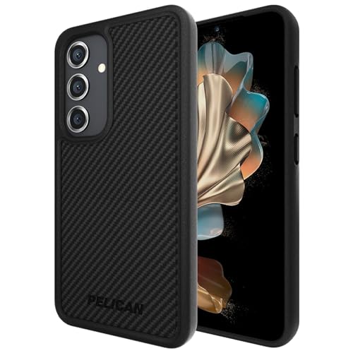 Pelican Protector - Samsung Galaxy S24 Case [6.2"] [16ft MIL-STD Drop Protection] [Wireless Charging] Phone Case for Samsung Galaxy S24 - Slim, Rugged Cover with Anti Scratch Technology - Carbon - image 1