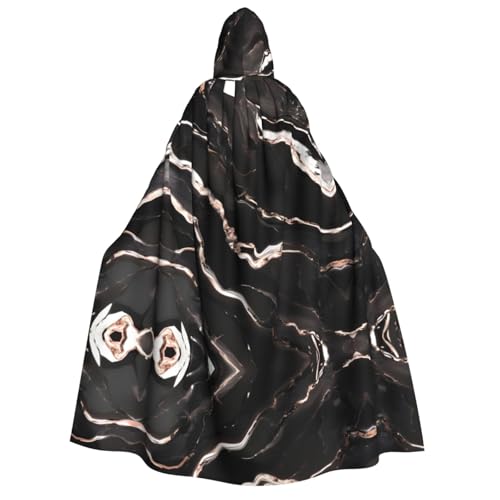Cape durable noire et or rose EdWal finitions de qualité pour adulte