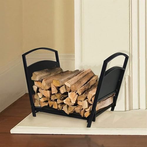 Support à bois robuste avec traitement extérieur pour rangement de bûches de cheminée - 4