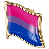 Lgbt レインボー バッジ ブローチ ピン ゲイ バイセクシュアル プライド フラグ ブローチ バッジ ラペルピン 1個入り