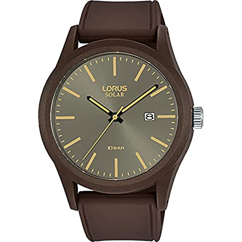 Lorus Reloj analógico de Cuarzo para Hombre con Correa de Silicona RX307AX9