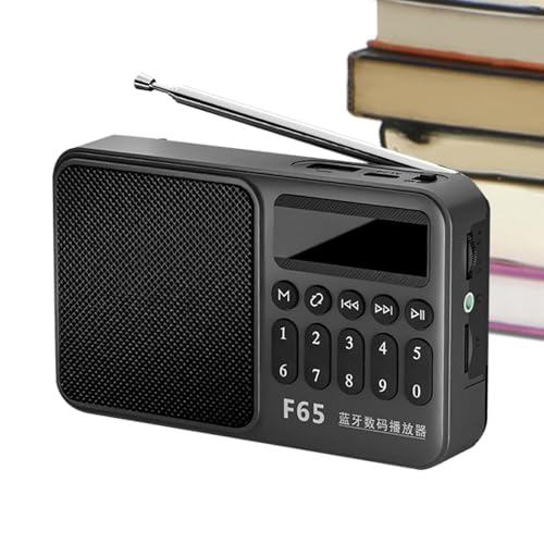 Radio Portátil Am FM | Radio USB con Altavoces MP3 y Base de Audio | para Cocina Viajes Oficina Hogar Exteriores Camping Tercera Edad Garaje Auto Piscina Escuela