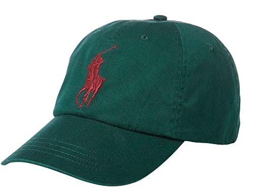 POLO RALPH LAUREN Mens Cotton Logo Ball Cap Green O/S
