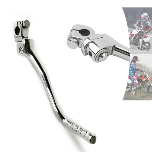 DREAM MOTION 13mm KickStarter Lever CNC Forging Engine Starting Lever Powersports Parts for Honda Kawasaki Yamaha 125cc 140cc 150cc 160cc Apollo SSR Kayo ATV Dirt Pit Bike Accessories,Silver by DREAM MOTION - Used condition - US$13.81
