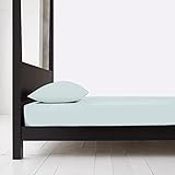 Qué es el algodón egipcio: Descubre las características y usos Sábana bajera ajustable 100% algodón egipcio de 200 hilos, 76 cm x 190 cm, juego de ropa de cama de calidad de hotel (huevo de pato, cama individual pequeña)
