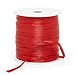Red Matte Raffia Ribbon 1/4" X 100 Yards