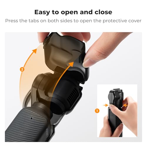 Image of K&F Concept Protective Cover Case for DJI Osmo Pocket 3, Gimbal Screen Protector Lens Guard, Plastic Case Pocket 3 Accessories