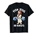 Funny Gym Shirt Jesus Deadlift Gift Men Fitness Bodybuilding Maglietta
