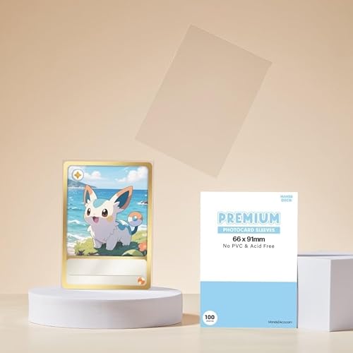 Mandu Deco �v���~�A���N���A�����t�H�g�J�[�h�X���[�u Monsta X�A�|�P�����AMTG Magic The Gathering�A�y�j�[�X���[�u�A�g���[�f�B���O�J�[�h�V�[���h�J�o�[�p�B