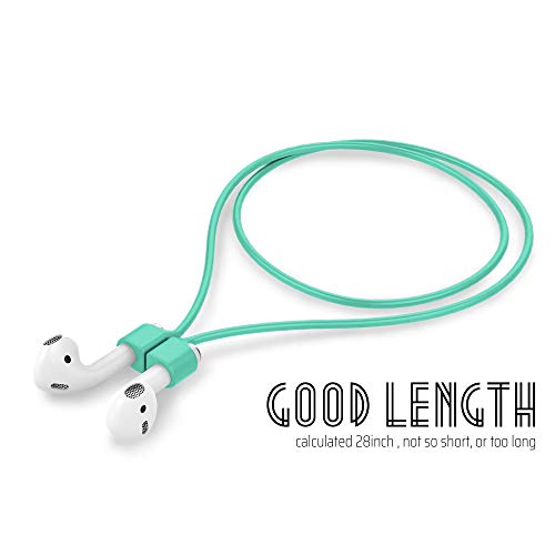 Image of Ultra Strong Magnetic Airpod Pro Strap Anti-Lost Cord Sports Lanyard Compatible with Airpods 3rd 2nd Generation Pro 3 2 1 (Mint)
