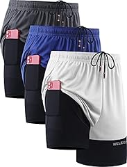 6094 White/Grey/Blue,3 Pack