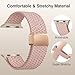 Braided Stretchy Band Compatible with Apple Watch Bands 38mm 40mm 41mm 42mm 44mm 45mm 46mm 49mm Women Men, Soft Nylon Solo Loop Magnetic Sport Strap for iWatch Series 11 10 9 8 7 6 5 4 3 2 1 SE Ultra