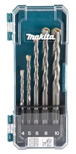 Ensemble de 5 Forets Droits TCT Makita