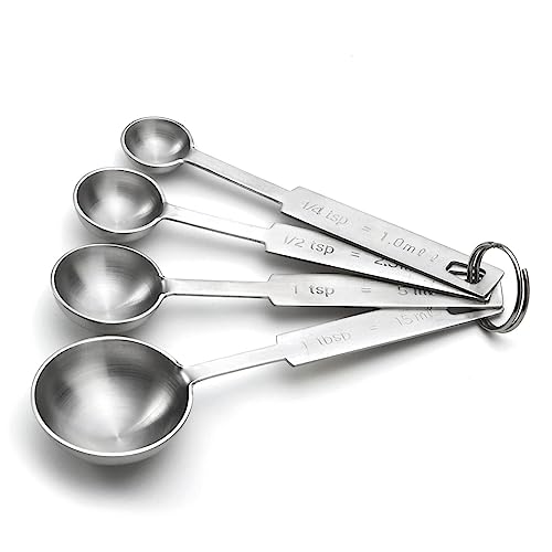 Cuillère à mesurer TableCraft 722 set de 4 pièces pour la cuisine