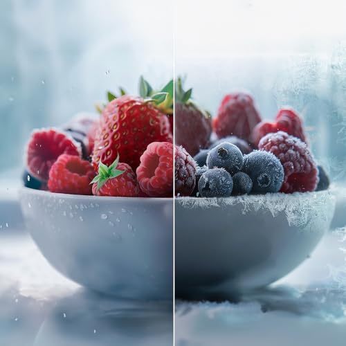 Cecotec Frigorífico Americano 4 Puertas Bolero CoolMarket 4D 601 Black Glass E. 601L, Motor Inverter, 90cm, No Frost, ECO, Fast Cooling, Display, Alarma Temperatura, Diseño Elegante, Cristal Negro - imagen 7