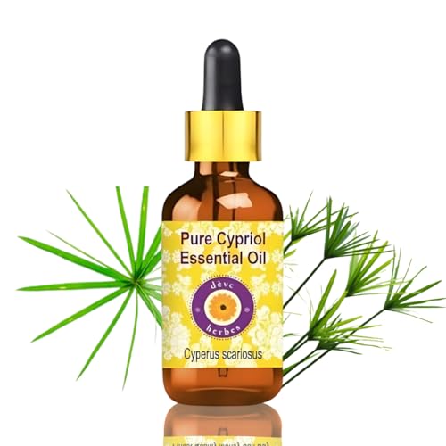Aceite esencial Cypriol 10ml con gotero de vidrio miniatura 1