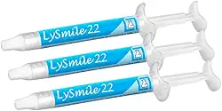 Kit 3 Clareador Dental Caseiro Lysmile Gel 22% Lysanda