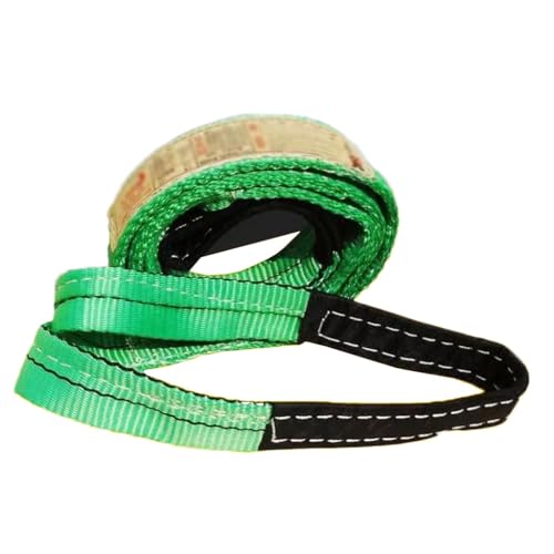 Lift Sling Straps Durable Heavy Duty Lifting Slings 2T Load Strap Sling Heavy Objects Nylon Slings Polyester Rigging Lifting Straps (Color : 2T, Size : 2M)