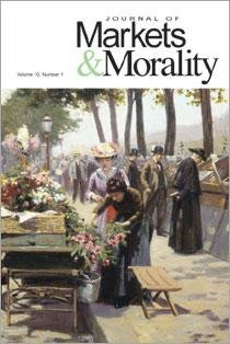 Paperback Journal of Markets & Morality Book