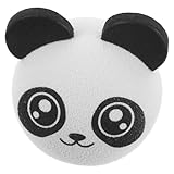 MUELODSIC 自動車用アンテナボール 製耐衝撃大眼熊猫形状 車屋根装飾 ユニバーサルカーアクセサリー 簡単装着耐久性車両用アンテナ装飾