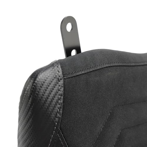 Asiento delantero de motocicleta de cuero PU resistente para MT-03 5