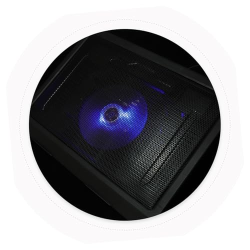 KOMBIUDA base con ventilador para laptop y soporte ergonómico miniatura 7