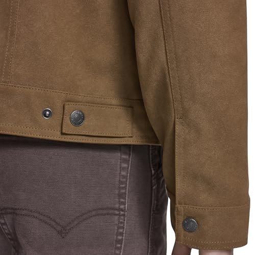 Image of Levi's Men's Faux Leather Classic Trucker Jacket