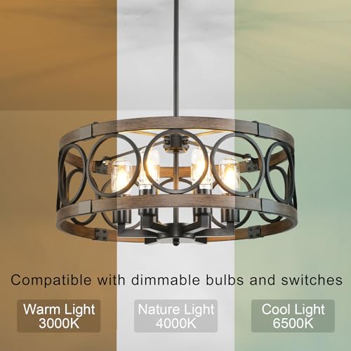 Semiflushmountceilniglight6lightfarmhousechandelierrusticmodernlightfixtureceilingmountroundmetalvintagechandelierdiningroomlightfixturesforkitchen Urban Country Home Decor Semi flush mount ceilnig light6 light farmhouse chandelier rusticmodern light fixture ceiling mount round metal vintage chandelier dining room light fixtures for kitchen urban country home decor