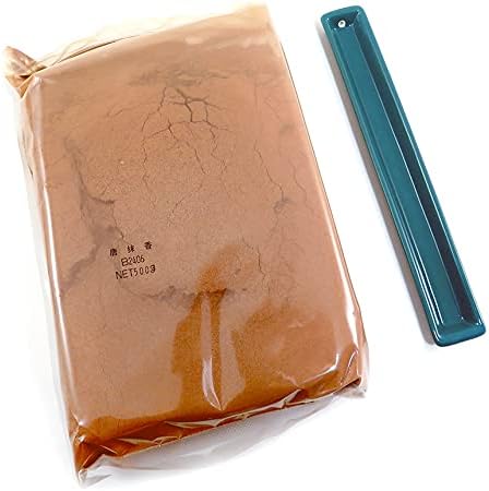 SHOYEIDO Toh Makko Incense Powder, 1 Lb. with Blue-Green Ceramic Incense Tray