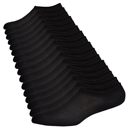 JORMATT 8 Pairs Mens & Women No Show Socks Non-Slip, Athletic Sneaker Cotton Invisible Low Cut Socks for Mens Shoe Size 10-13